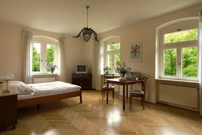 Pension Dresde-Kleinzschachwitz chambre 1 avec vue sur l'Elbe